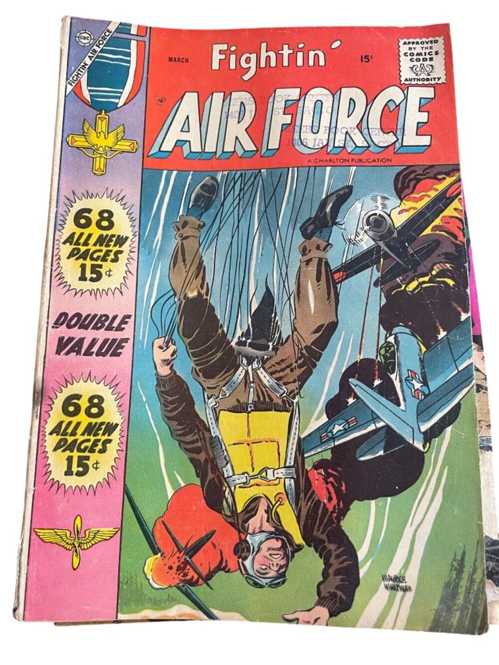 Vintage War Comics Lot: Fightin Air Force Submarine Attack Men Of War Classic Co